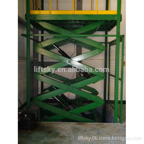 500kgs guideway rail lift SJG5.0-2.575